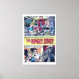 Der Hungry Lodger Vintage Horror-Comicen der 50er Leinwanddruck