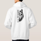 Der Hunter Wolf Grafik Hoodie (Rückseite)