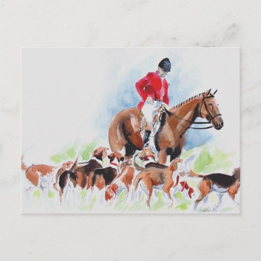 Der Huntsman Postkarte (Vorderseite)