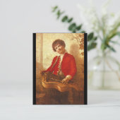 Der Hurdy-Gurdy Boy_Groups und Figures Postkarte (Stehend Vorderseite)