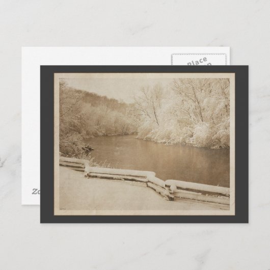 Der Huron Postkarte (Vorne/Hinten)