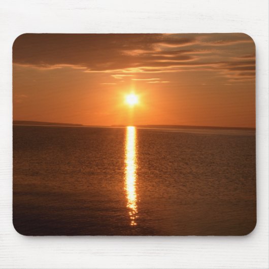 Der Huronsee-Sonnenaufgang Mousepad (Vorne)