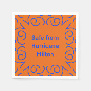 Der Hurrikan Milton ist sicher Serviette