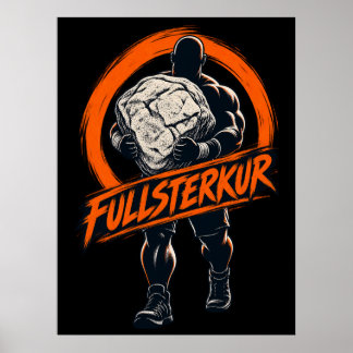 Der Husafell-Stein - Fullsterkur Poster