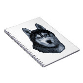 Der Husky ist mein Lieblingshund, der sibirische H Notizblock (Rechte Seite)