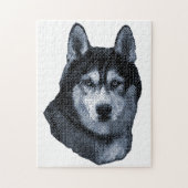 Der Husky ist mein Lieblingshund, der sibirische H Puzzle (Vertikal)