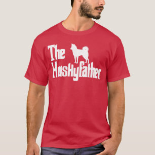 Der HuskyVater Lustiger Husky Hund Papa Männer Ges T-Shirt