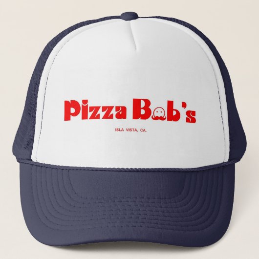 Der Hut des Pizza-Bobs Truckerkappe (Vorderseite)