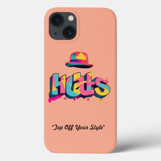 "Der Hut ist an" Case-Mate iPhone Hülle (Rückseite)