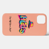"Der Hut ist an" Case-Mate iPhone Hülle (Rückseite (Horizontal))