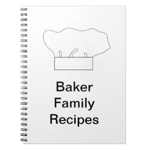 Der Hut-" Notizbuch "des Koch Notizblock