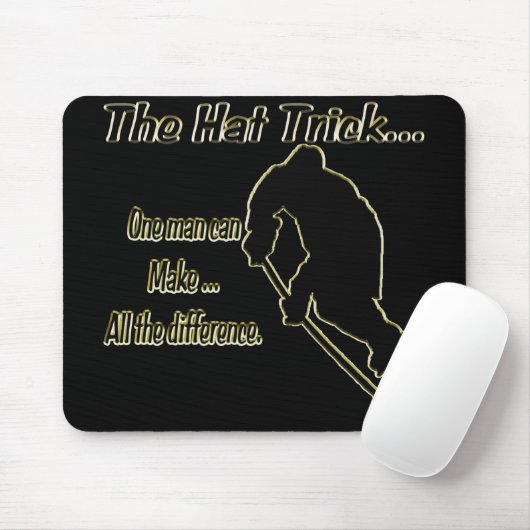 Der Hut-Trick Mousepad (Mit Mouse)