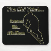 Der Hut-Trick Mousepad (Vorne)