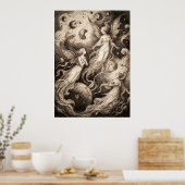 Der Hüter der Unterwelt-Geistkunst Poster (Küche)