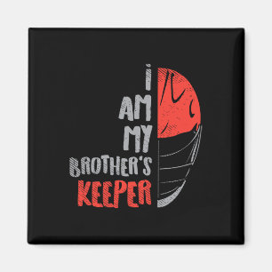 Der Hüter meines Bruders Lacrosse Funny Defense La Magnet