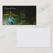 Der Hüter unserer Natursekarte Visitenkarte (Vorne/Hinten)