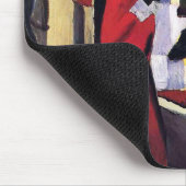 Der Hutladen von August Macke Mousepad (Ecke)