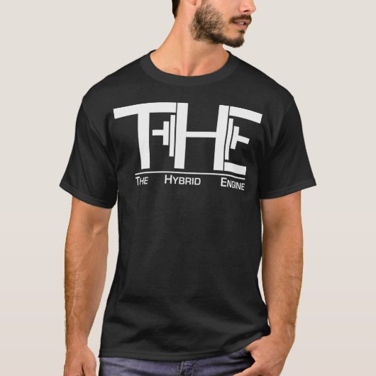 Der hybride Motor T-Shirt (Vorderseite)
