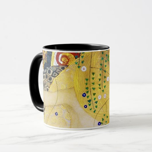 Der Hydra, Gustav Klimt Tasse (Vorderseite Links)