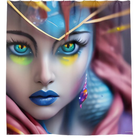 Der Hypnotist Duschvorhang (Vorderseite)