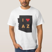 Der i-Liebe-Arizona-T - Shirt (Vorderseite)
