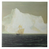 Der Iceberg (von der Frederic Edwin Church) Fliese (Vorderseite)