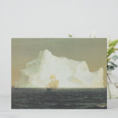 Der Iceberg (von der Frederic Edwin Church) Karte (Stehend Vorderseite)
