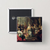 Der Idolisation von Solomon, c.1735 (Öl auf Button (Vorne & Hinten)