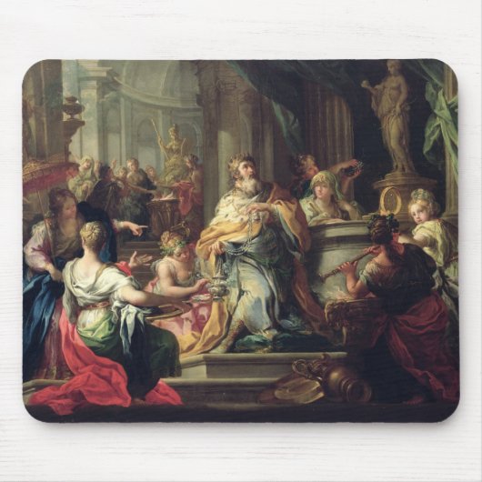 Der Idolisation von Solomon, c.1735 (Öl auf Mousepad (Vorne)