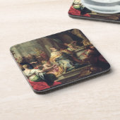 Der Idolisation von Solomon, c.1735 (Öl auf Untersetzer (Linke Seite)