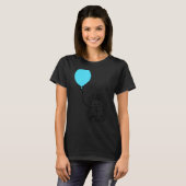 Der Igel mit der Blue Balloon Idee für einen Bir T-Shirt (Vorne ganz)