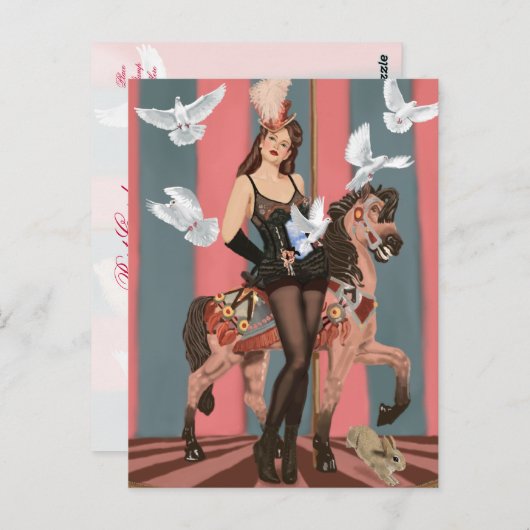 Der Illusionist Postkarte (Vorne/Hinten)