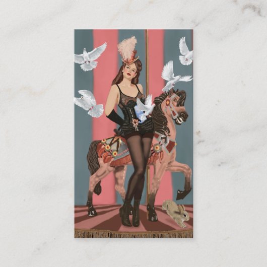 Der Illusionist Visitenkarte (Vorderseite)