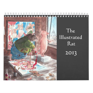 Der illustrierte Kalender der Ratten-2013