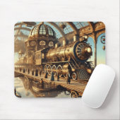 Der Im Flugzeug Bahnhof Mousepad (Mit Mouse)