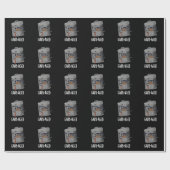 Der im Gartenalter gezüchtete Funny Trash kann dun Geschenkpapier (Flach)