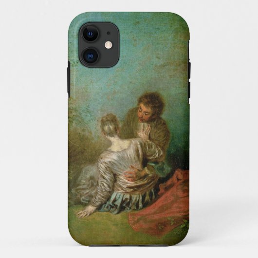 Der ImitatPas, c.1717 (Öl auf Leinwand) Case-Mate iPhone Hülle (Rückseite)