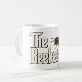 Der Imker | Imker hält Apiary cool Spaß Kaffeetasse (Vorderseite Links)
