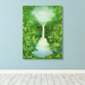 Der immerwährende Regenwald 1997 Leinwanddruck (Insitu (Holzboden))