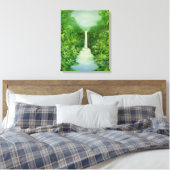 Der immerwährende Regenwald 1997 Leinwanddruck (Insitu (Schlafzimmer))