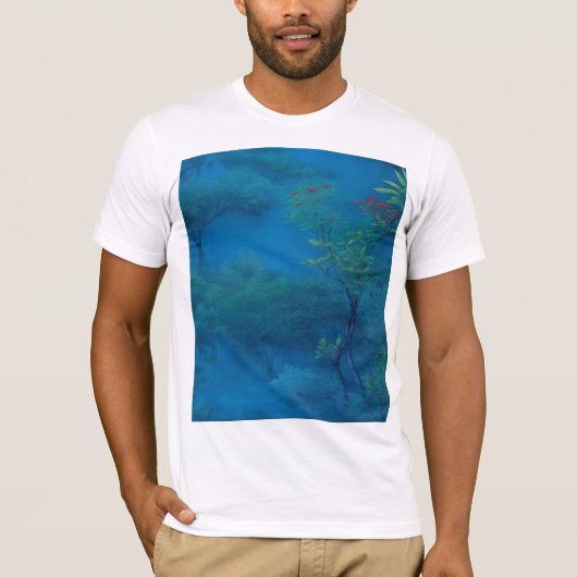 Der immerwährende See im Zedernwald T-Shirt (Vorderseite)