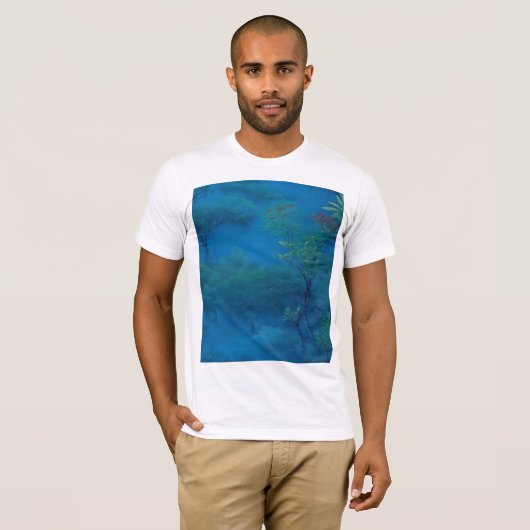 Der immerwährende See im Zedernwald T-Shirt (Vorne ganz)