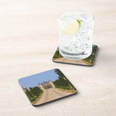 Der imposante Eingang des Chateau Haut Sarpe, Untersetzer (Rechte Seite)