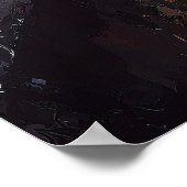 Der Impressionist Inspirierte den Schrei Poster (Ecke)