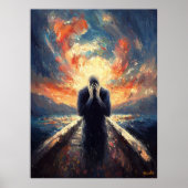 Der Impressionist Inspirierte den Schrei Poster (Vorne)