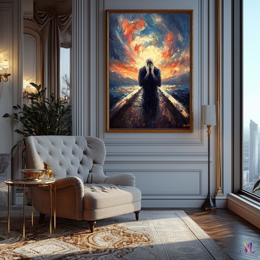 Der Impressionist Inspirierte den Schrei Poster