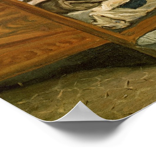 Der improvisierte Krankenwagen Poster (Ecke)