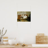 Der improvisierte Krankenwagen Poster (Küche)