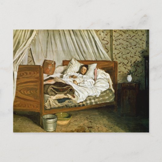 Der improvisierte Krankenwagen Postkarte (Vorderseite)