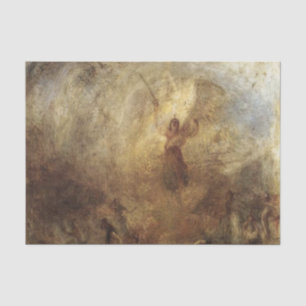 Der in der Sonne Stehende Engel von J.M.W. Turner Seidenpapier